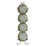 Wall Hanging with Plate Display Including Vintage Plates by Noritake