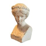 9.5 Inch Decorative Cement Bust Statue
