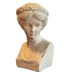 9.5 Inch Decorative Cement Bust Statue