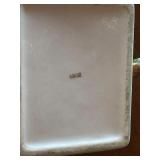 Hand Painted Antique Victorian Porcelain Silent Butler with Floral and Classical Motifs