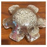 Golden Glass Candle Holder