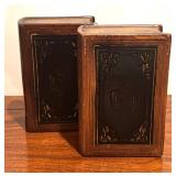 Vintage Book Motif Bookends