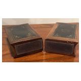 Vintage Book Motif Bookends