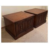 Pair of Vintage Side Tables / Nightstands