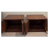 Pair of Vintage Side Tables / Nightstands