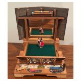 Vintage Cuendet Swiss Chalet Cottage and Coin Savings Bank