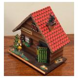 Vintage Cuendet Swiss Chalet Cottage and Coin Savings Bank