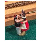 Vintage Cuendet Swiss Chalet Cottage and Coin Savings Bank