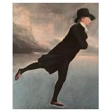 "The Skating Reverend Skating on Duddingston Loch" Print by Henry Raeburn