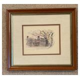 Colonial Williamsburg Garrett House Print by Mads Stage