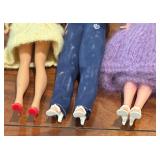 Set of 3 Vintage Barbie Dolls with Style Outfits