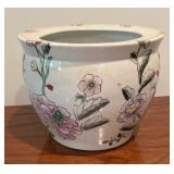 Asian Style Porcelain Planter