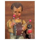 Vintage Reuse Drummer Boy Figurine