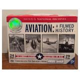 "Hollywood Goes to War" and "Aviation: A Filmed History" DVD Sets