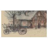 Colonial Williamsburg Merchants Square Print by Mads Stage