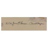 Colonial Williamsburg Garrett House Print by Mads Stage