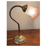 Beautiful Brass Gooseneck Lamp