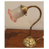 Beautiful Brass Gooseneck Lamp