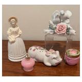 Vintage Avon Fashion Figurine, Ceramarte Fragrance Diffuser, Avon Perfume Jars and More