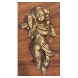 Vintage Gilded Angel Figurine Wall Hangings