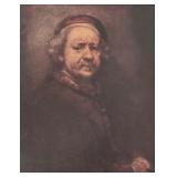"Self Portrait at the Age of 63" Print by Rembrandt