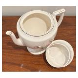 Lovely Pink Floral Vintage Teapot