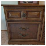 Vintage Dixie Spanish Style Mirrored Dresser