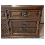 Vintage Dixie Spanish Style Mirrored Dresser