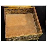 Pair of Vintage Gold Tone Filagree Jewelry Boxes