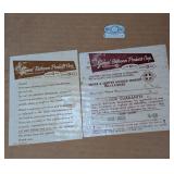 Vintage Cream Oval Wall Mirror