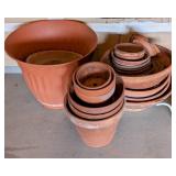 Assorted Long Handled Shovels and Yard Tools