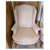 Pair of Pink Upholstered Armchairs