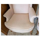 Pair of Pink Upholstered Armchairs