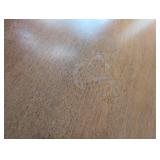 Vintage Round Wood Side Table