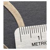 Pair of Sterling Silver Herringbone Chains