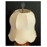 Small Orange Table Lamp