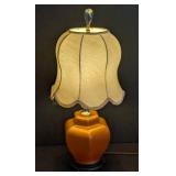 Small Orange Table Lamp