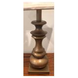 Vintage Brushed Brass Lamp