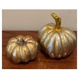 Shimmering Pumpkin Decor