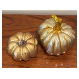Shimmering Pumpkin Decor