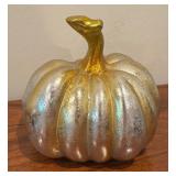 Shimmering Pumpkin Decor