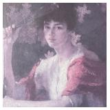 "Red and Gold" Print by Frank Weston Benson