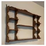 Vintage Butler Specialty Shelf