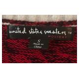 Festive Christmas Sweater by United States Sweaters Size Small