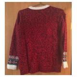 Festive Christmas Sweater by United States Sweaters Size Small