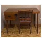 Vintage Desk with Chair