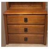 Handsome Dresser with Upper Shelving