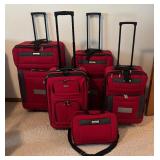 Five Piece Sonoma Suitcases