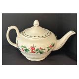 A Cup of Christmas Tea Teapot with Under Plate