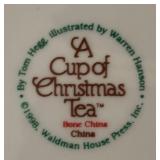 A Cup of Christmas Tea Teapot with Under Plate